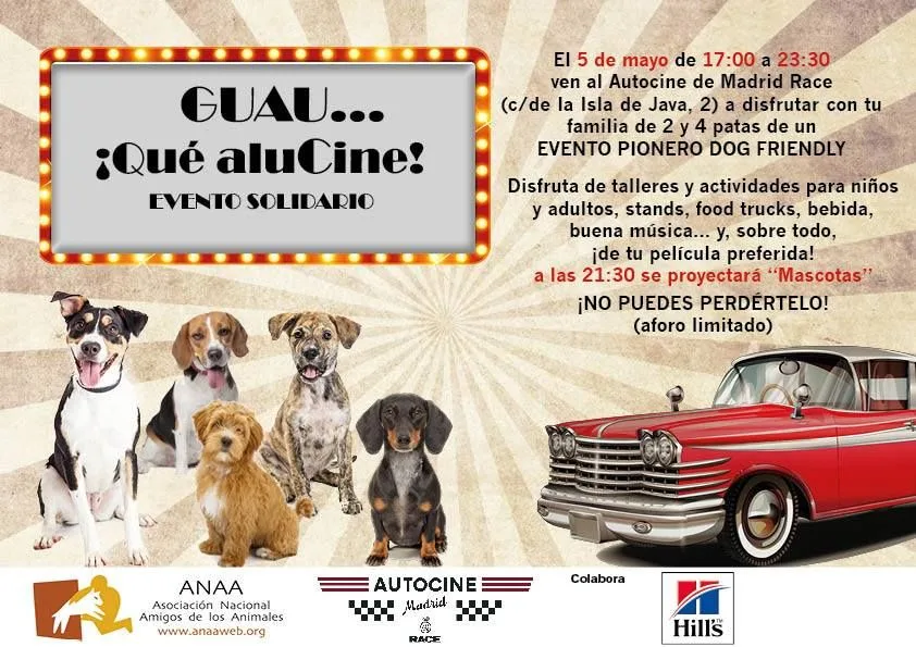 autocine madrid perros