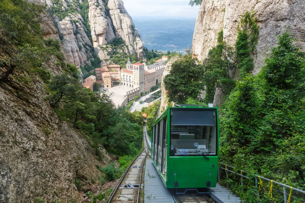 Tren Cremallera de Montserrat